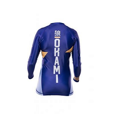 Okami Ladies Competition Rashguard 1 Lila-Gul