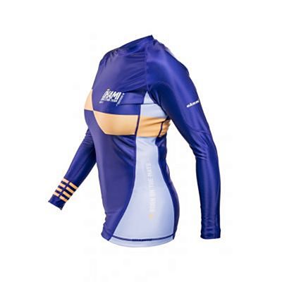 Okami Ladies Competition Rashguard 1 Viola-Giallo