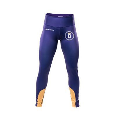 Okami Ladies Competition Spats 1 Morado-Amarillo