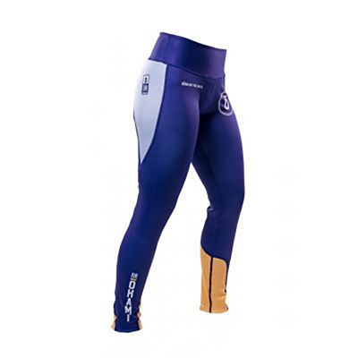 Okami Ladies Competition Spats 1 Roxo-Amarelo