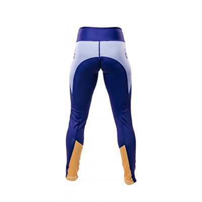 Okami Ladies Competition Spats 1 Lila-Gelb