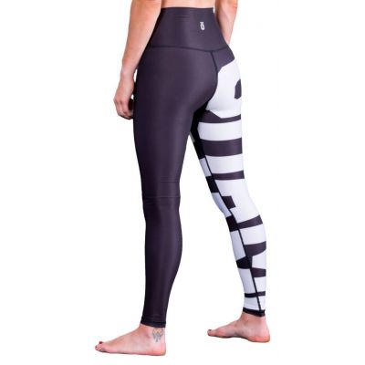Okami Ladies Spats Black & White Negro-Blanco
