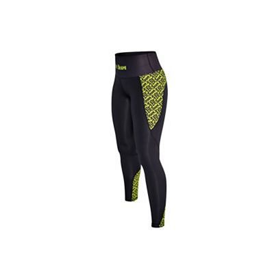 Okami Ladies Spats Neon Schwarz-Gelb