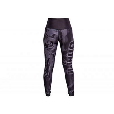 Okami Ladies Spats Wilderness Noir-Gris