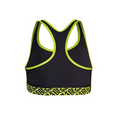 Okami Ladies Sports Bra Neon Schwarz-Gelb