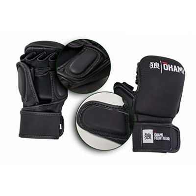 Okami MMA Hi Pro Sparring Gloves Noir Fekete