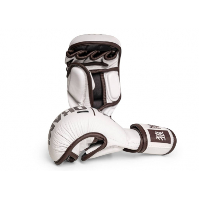 Okami MMA Hi Pro Sparring Gloves Weiß