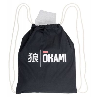 Okami Organic Hoodie Kanji Jungle Heather Branco-Camo