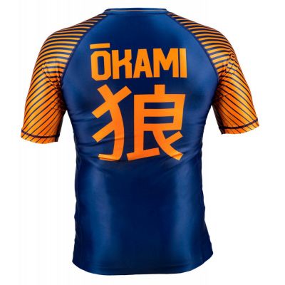 Okami Rashguard Big Kanji Bleu Marine