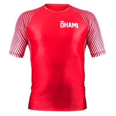 Okami Rashguard Big Kanji Rouge