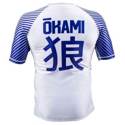 Okami Rashguard Big Kanji Blanco