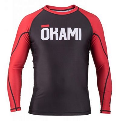 Okami Rashguard BORNRED Preto-Vermelho