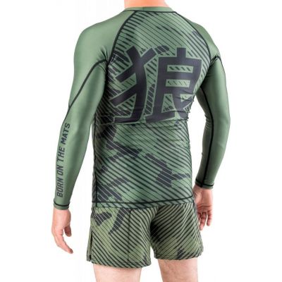 Okami Rashguard Camo Grün