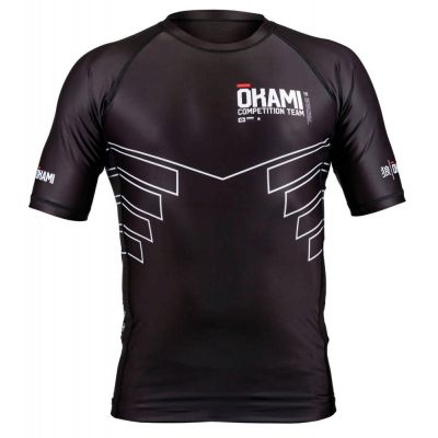 Okami Rashguard Competition Team Negro