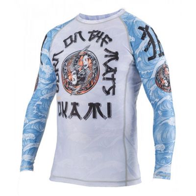 Okami Rashguard Kois Branco-Azul