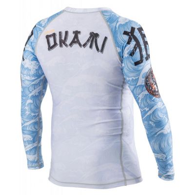 Okami Rashguard Kois Branco-Azul