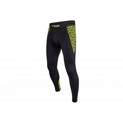 Okami Spats Neon Preto-Amarelo