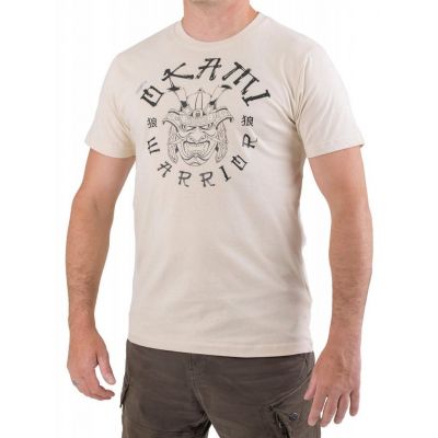 Okami T-Shirt Warrior Branco