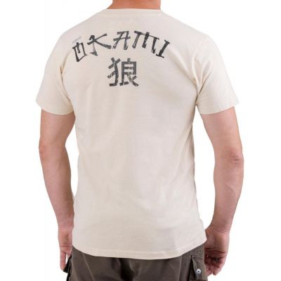 Okami T-Shirt Warrior Fehèr