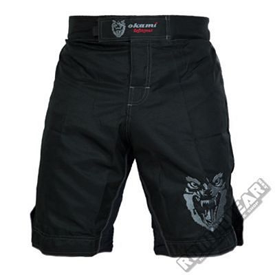 Okami Warrior Fight Shorts Schwarz