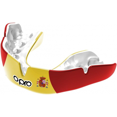 OPRO Instant Custom-Fit Mouthguard Spain Rojo-Amarillo