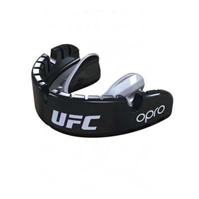 OPRO Self-fit UFC Gold Braces Mouthguard Svart-Silver