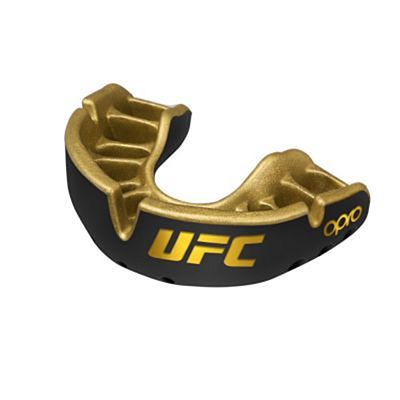 OPRO Self-fit UFC Gold Mouthguard Schwarz-Gold