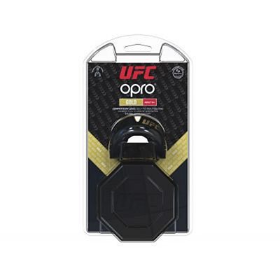 OPRO Self-fit UFC Gold Mouthguard Schwarz-Gold