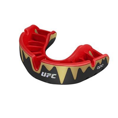 OPRO Self-fit UFC Platinum Fangz Mouthguard Svart