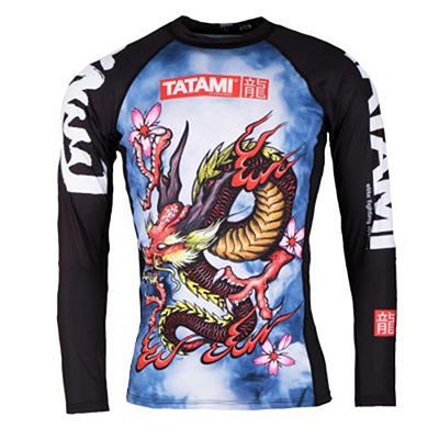 Tatami Oriental Dragon Rashguard L/S Schwarz