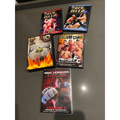 Pack DVD MMA Pride UFC - Usado