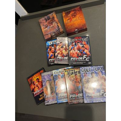 Pack DVD MMA Pride UFC - Usado