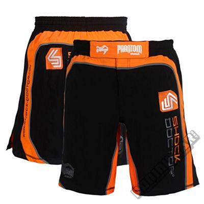 Phantom Cooperation Shock Doctor Training Shorts Orange