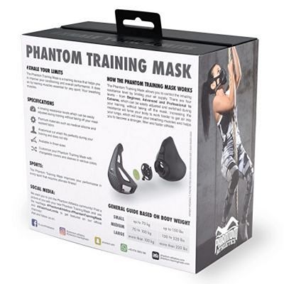 Phantom Training Mask Fekete