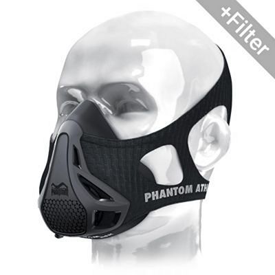 Phantom Training Mask Con Filtro Particulas GDK Negro