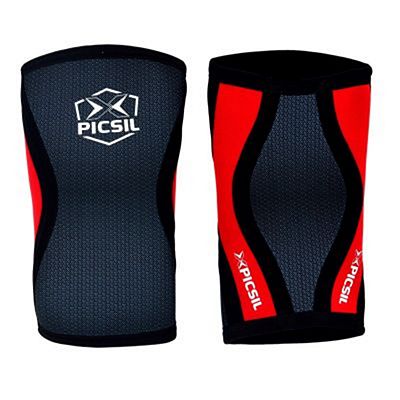 Picsil Knee Sleeve Carbon 5mm Pack 2 Negro