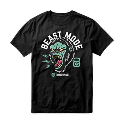 Pride Or Die Beast Mode T-shirt Negro