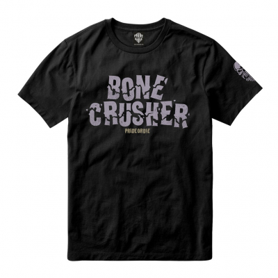 Pride Or Die Bone Crusher V2 T-shirt Negro