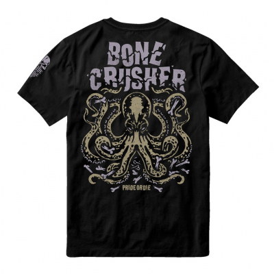 Pride Or Die Bone Crusher V2 T-shirt Negro