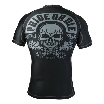 Pride Or Die Busted Knuckles Rashguard Preto