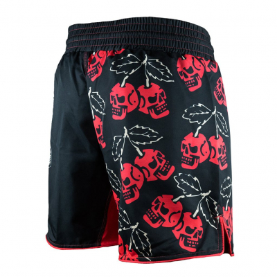 Pride Or Die Cherry Choke Fight Shorts Svart-Röd