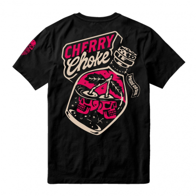 Pride Or Die Cherry Choke T-shirt Negro