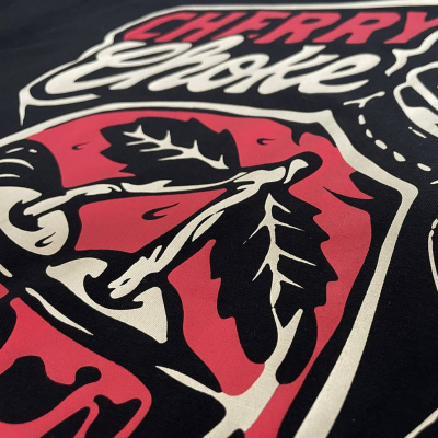 Pride Or Die Cherry Choke T-shirt Negro