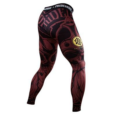 Pride Or Die Compression Pants Brotherhood Nero-Marrone