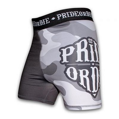 Pride Or Die Compression Shorts Reckless Svart-Grå