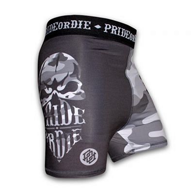 Pride Or Die Compression Shorts Reckless Black-Grey