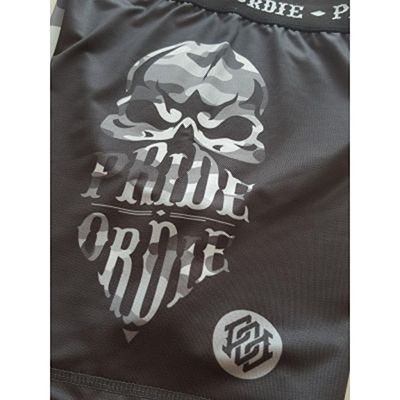 Pride Or Die Compression Shorts Reckless Fekete-Szürke