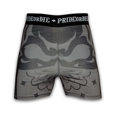 Pride Or Die Compression Shorts Ruthless Noir-Gris