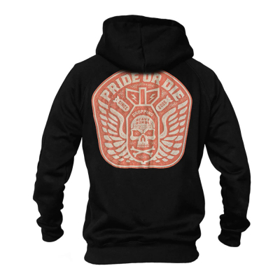 Pride Or Die Dropping Heavy Bombs Hoodie Nero