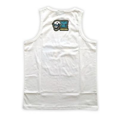 Pride Or Die Fight & Chill Tank Top Fehèr